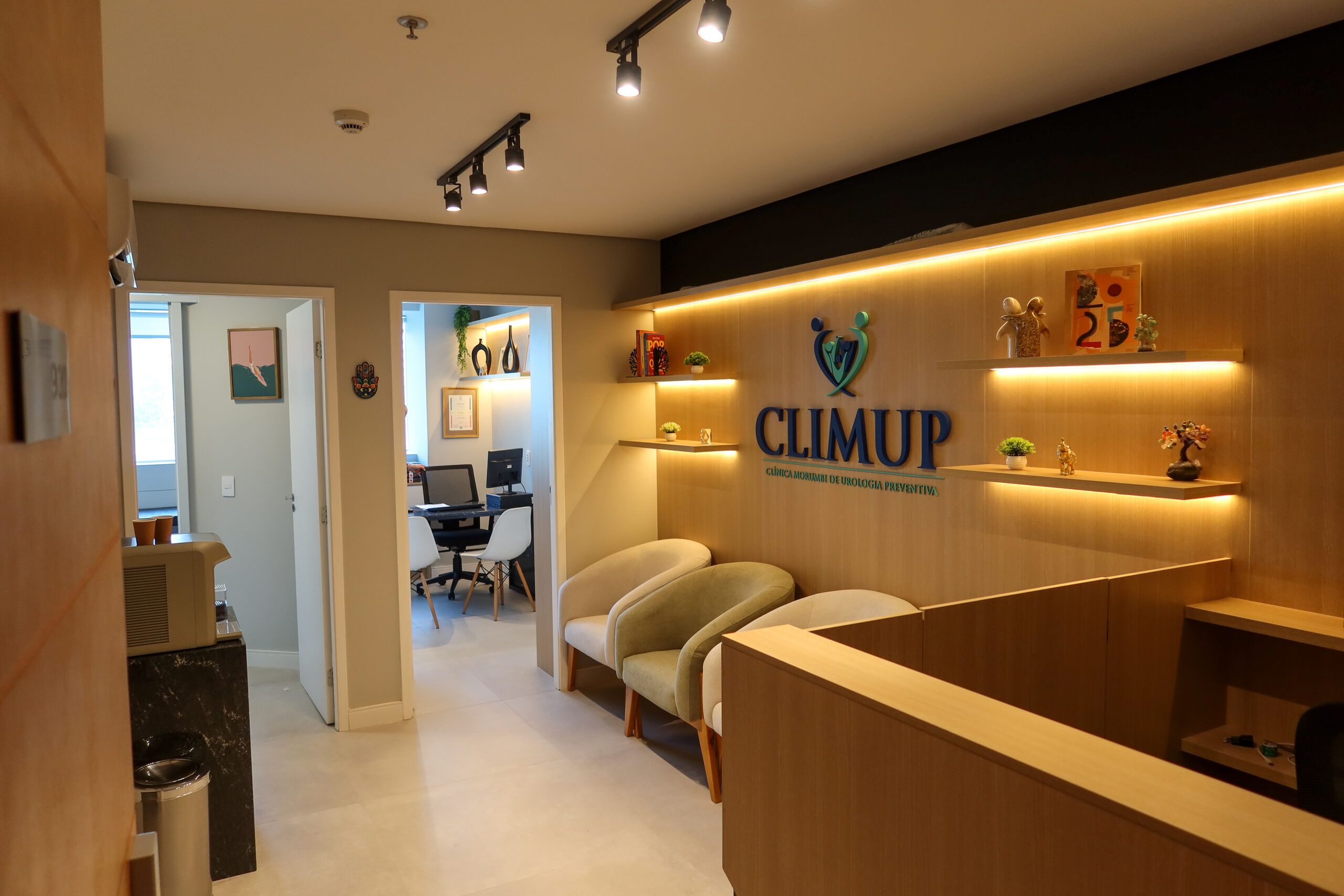 Recepção Clínica de Urologia Climup